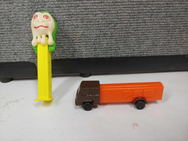 Truck and Slimy Goblin Pez Dispensers
