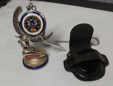 Harley Davidson Heritage Springer Watch & Stand