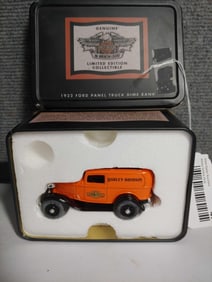 1932 Ford Panel Truck Harley Davidson Bank