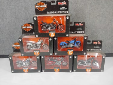Harley Davidson Model Motorcycles Series 15