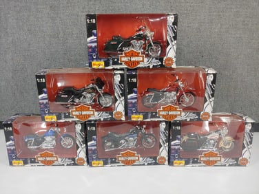 Harley Davidson Model Motorcycles Series 1