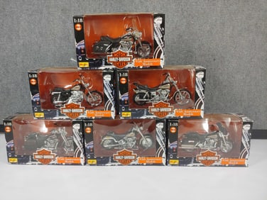 Harley Davidson Model Motorcycles Series 3