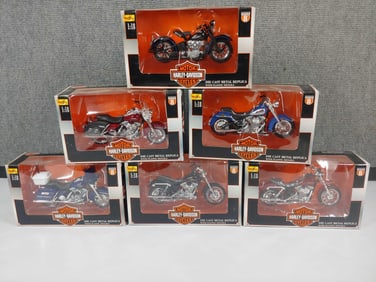 Harley Davidson Model Motorcycles Series 8