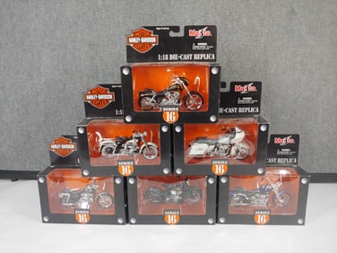 Harley Davidson Model Motorcycles Series 16