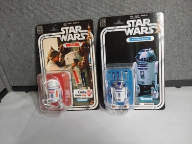 Star Wars R5D4 and R2D2