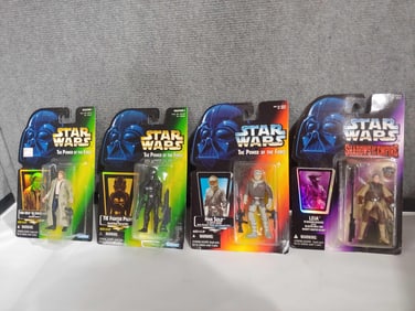 Star Wars Fighter Pilot, Han Solo, and Leia