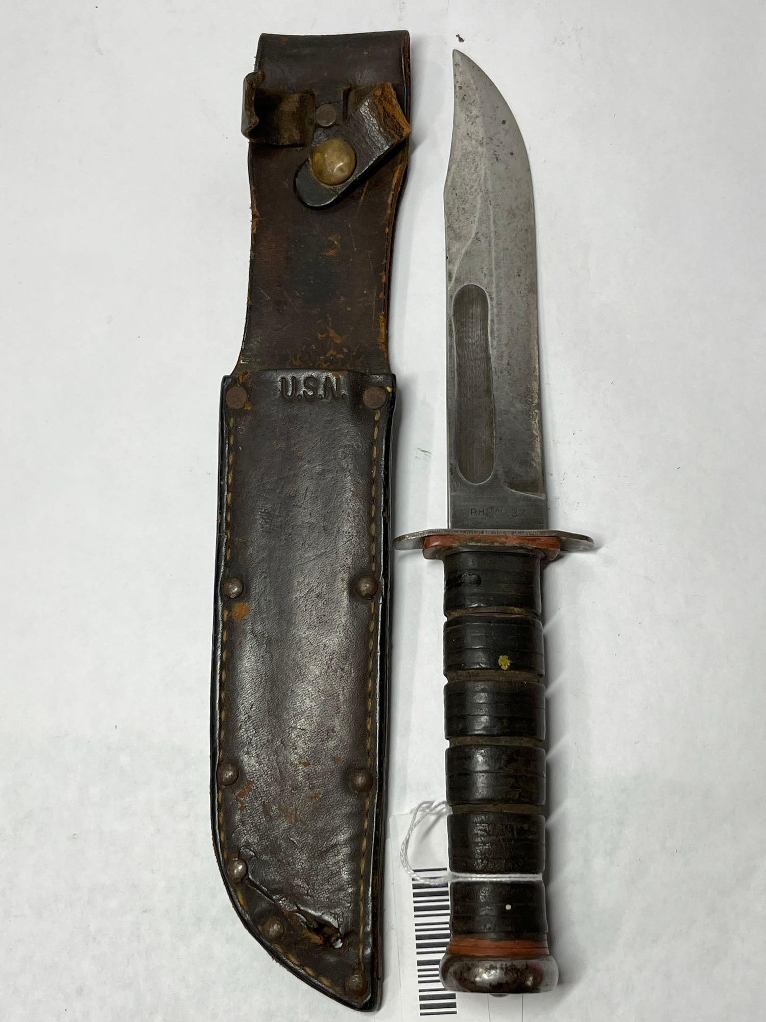 US Navy RH 37 RAL Survival Knife (1 of 6)