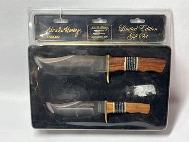 Schrade Uncle Henry Limited Edition Knife Set
