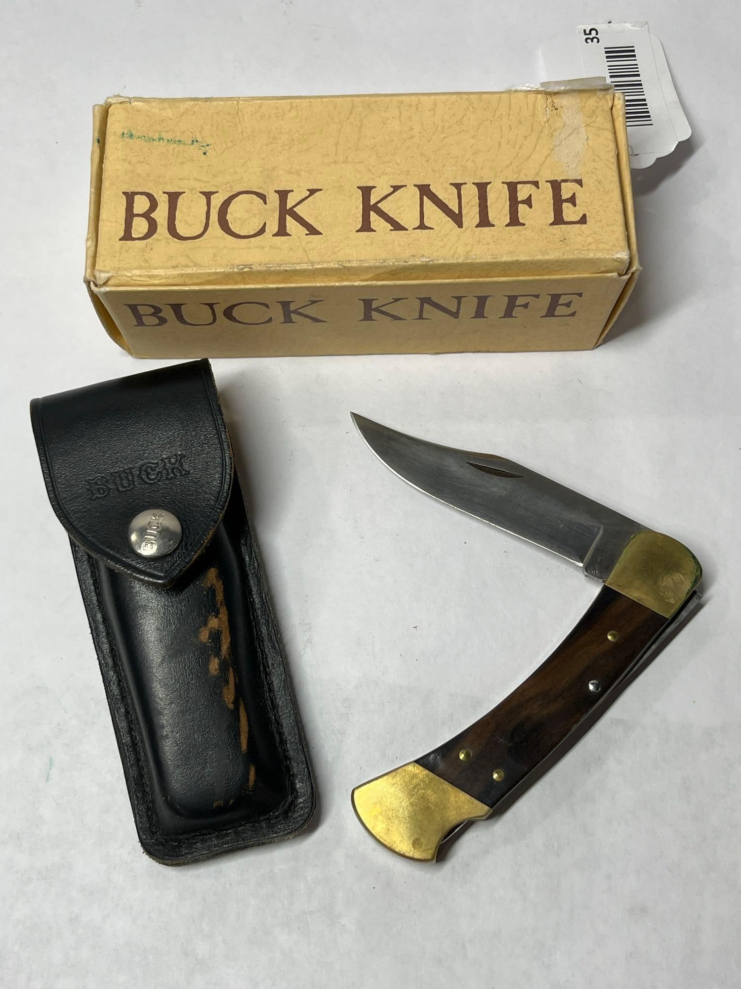 Buck Folding Hunter Knife (1 of 6)