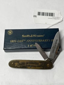 Smith & Wesson 144th Ann Pocket Knife