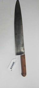 Large Wood Handle Chef's Knife