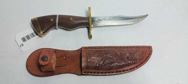 Unbranded Wood Handled Hunting Knife