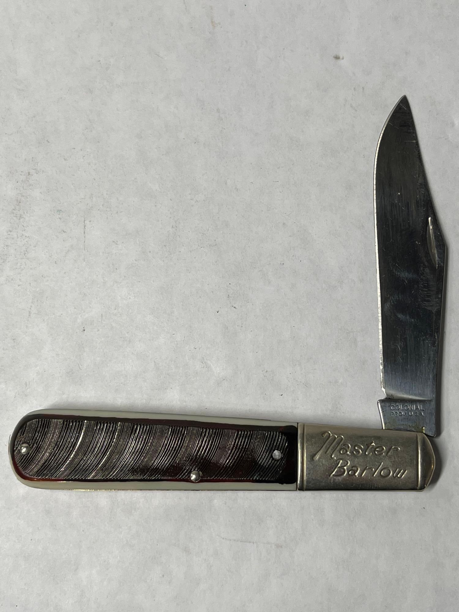 MASTER BARLOW COLONIAL POCKET KNIFE (1 of 4)