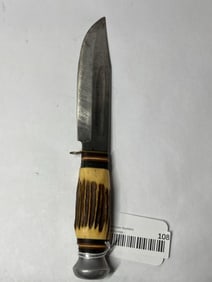 German Horn Handle Hunting Knife