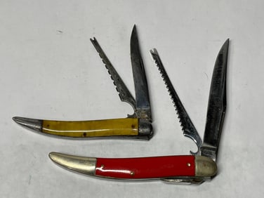 John Primble and LL Bean Fisherman Knives