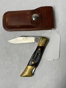 BECKS HYBRIDS CAMILLUS POCKET KNIFE WITH SHEATH