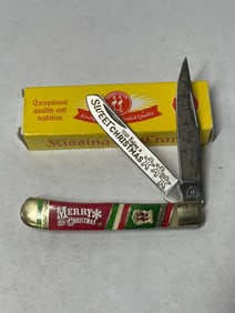 Kissing Crane Christmas Knife