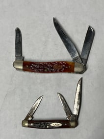 LOT OF 2 CASE XX POCKET KNIVES