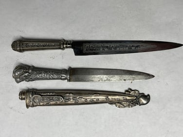 German and Inox Highly Detailed Knives