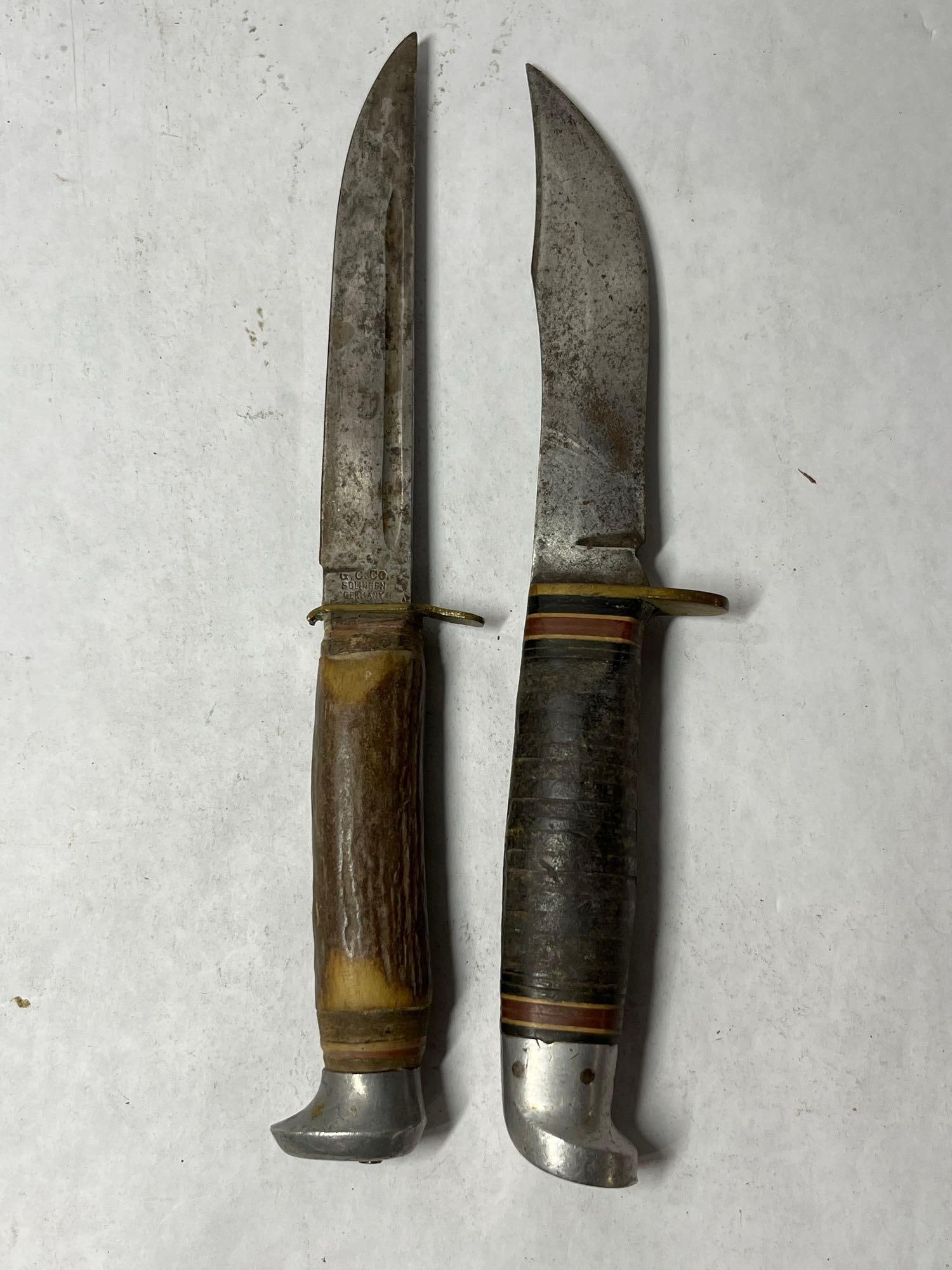 Western and German Fixed Blade Knives (1 of 5)