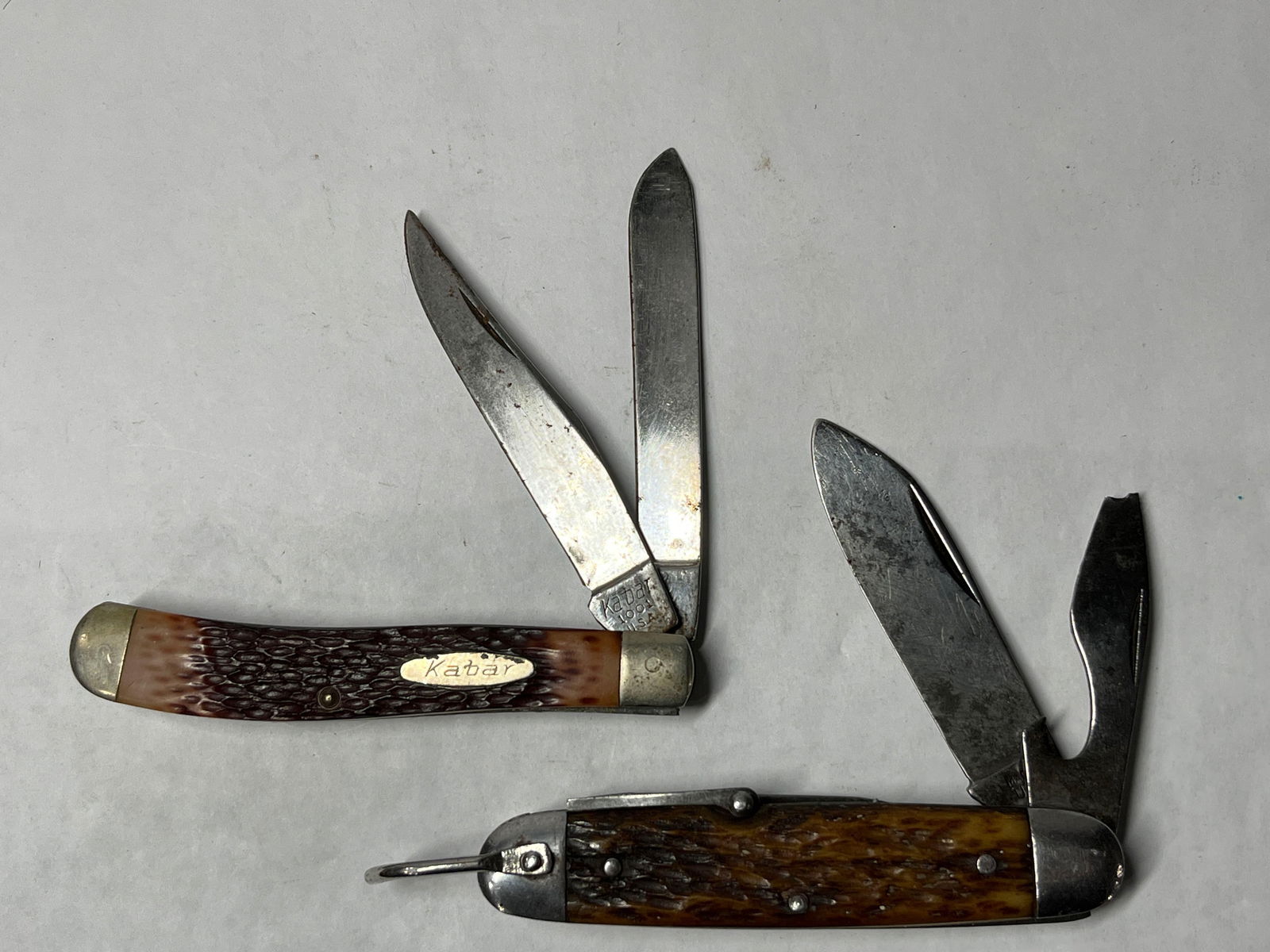 Kabar and USA Multi Blade Pocket Knives (1 of 5)