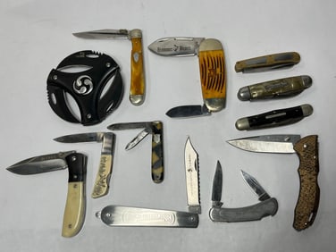 Single and Multi blade Pocket Knives