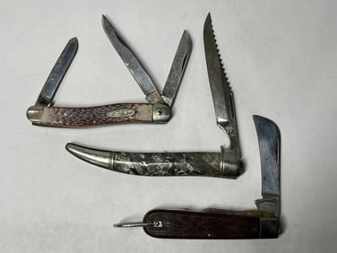 Hammer, Klein Tools, and Kabar Pocket Knives