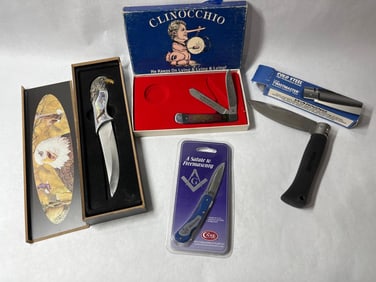Case, Cold Steel, and other various knives