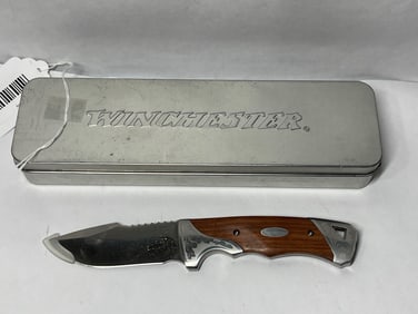 Winchester Decorated Fixed Blade Knife