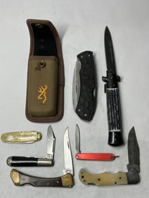 Imperial, Buck, Hammer, and other Pocket knives