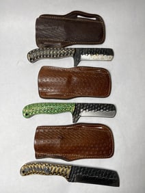 Custom Hand Forged Cowboy Skinner Knives