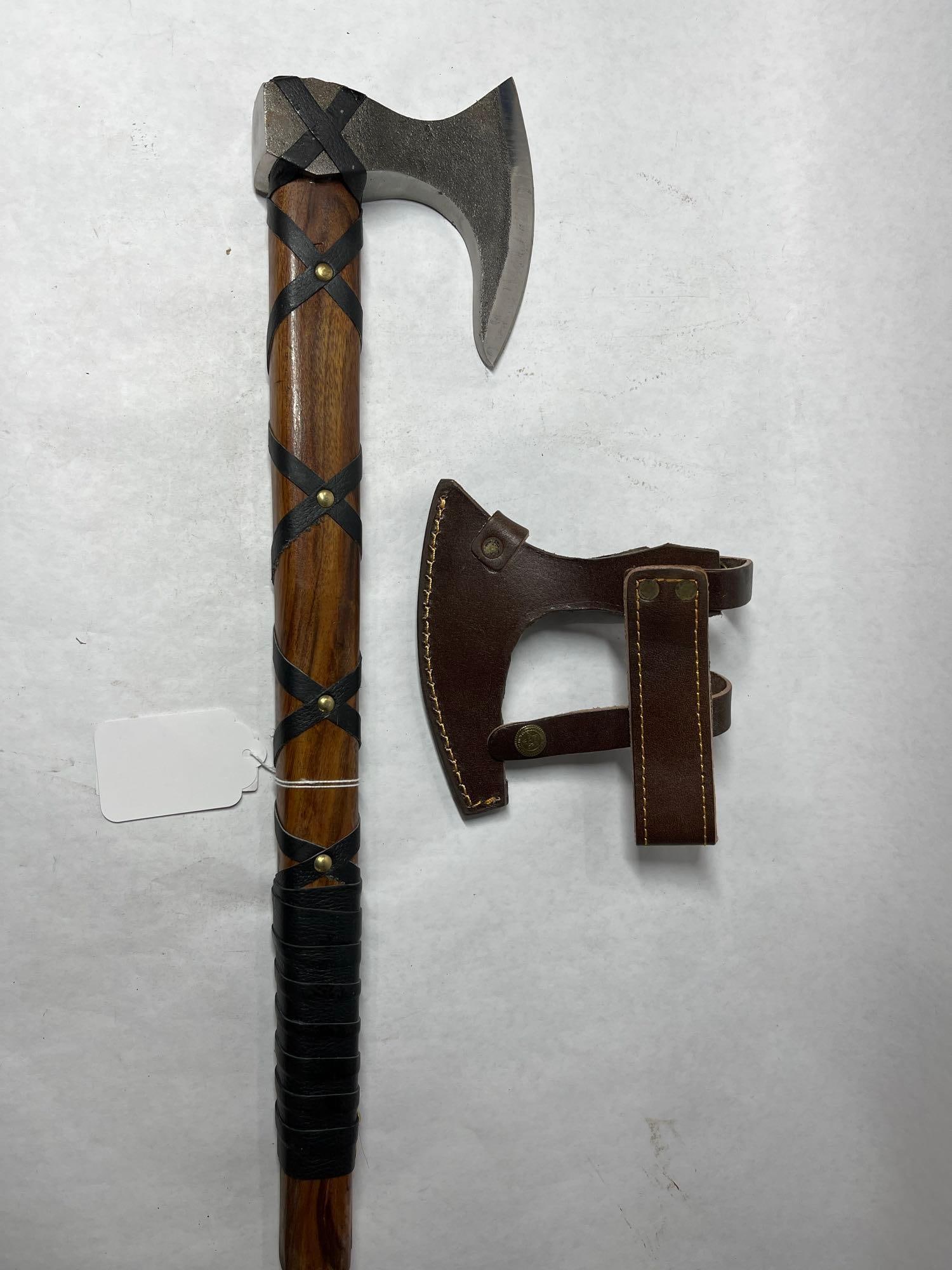 Hand Forged Tomahawk (1 of 5)