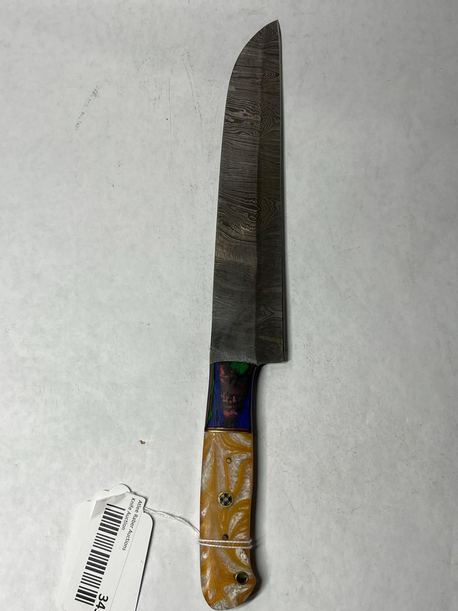 Damascus Blade Kitchen Knife (1 of 3)