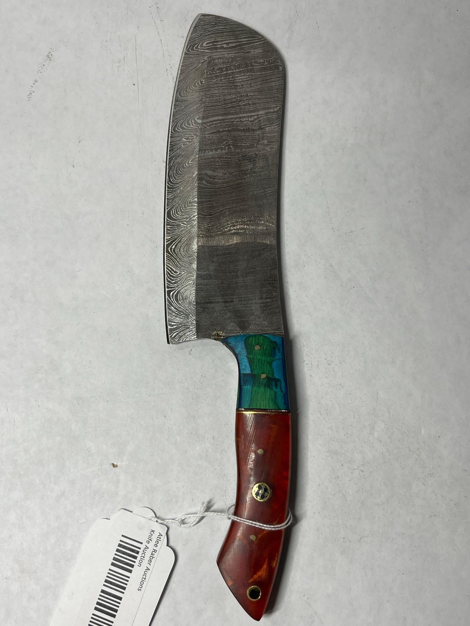 Damascus Blade Kitchen Knife (1 of 3)
