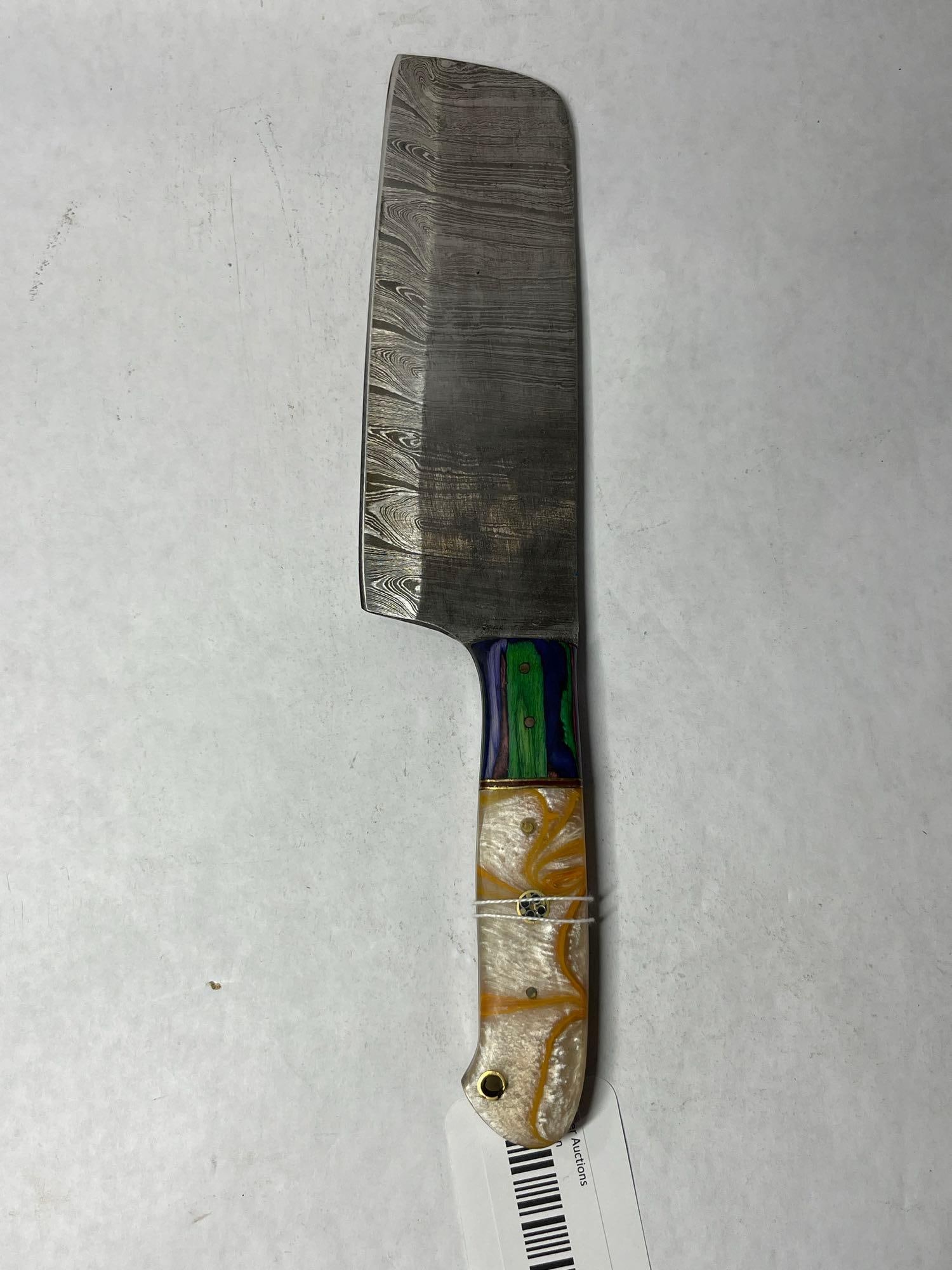 Damascus Blade Kitchen Knife (1 of 3)