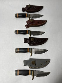Damascus Hand Forged Fixed Blade Daggers