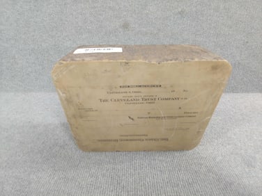 Otis Motor Co Limestone Printing Brick