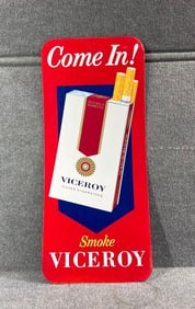 Viceroy Tin Cigarette Sign