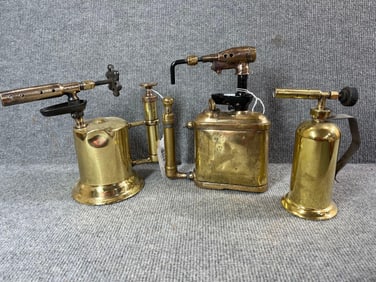 Old Brass Torches