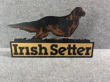 Irish Setter Boot Display Sign