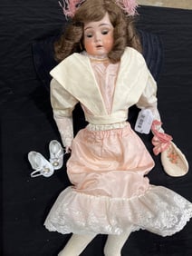 Armand Marseille Leather Body Victorian Doll