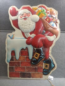 Noma Vintage Santa Lighted Decor