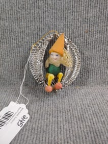 Silver Foil Pixie Ornament