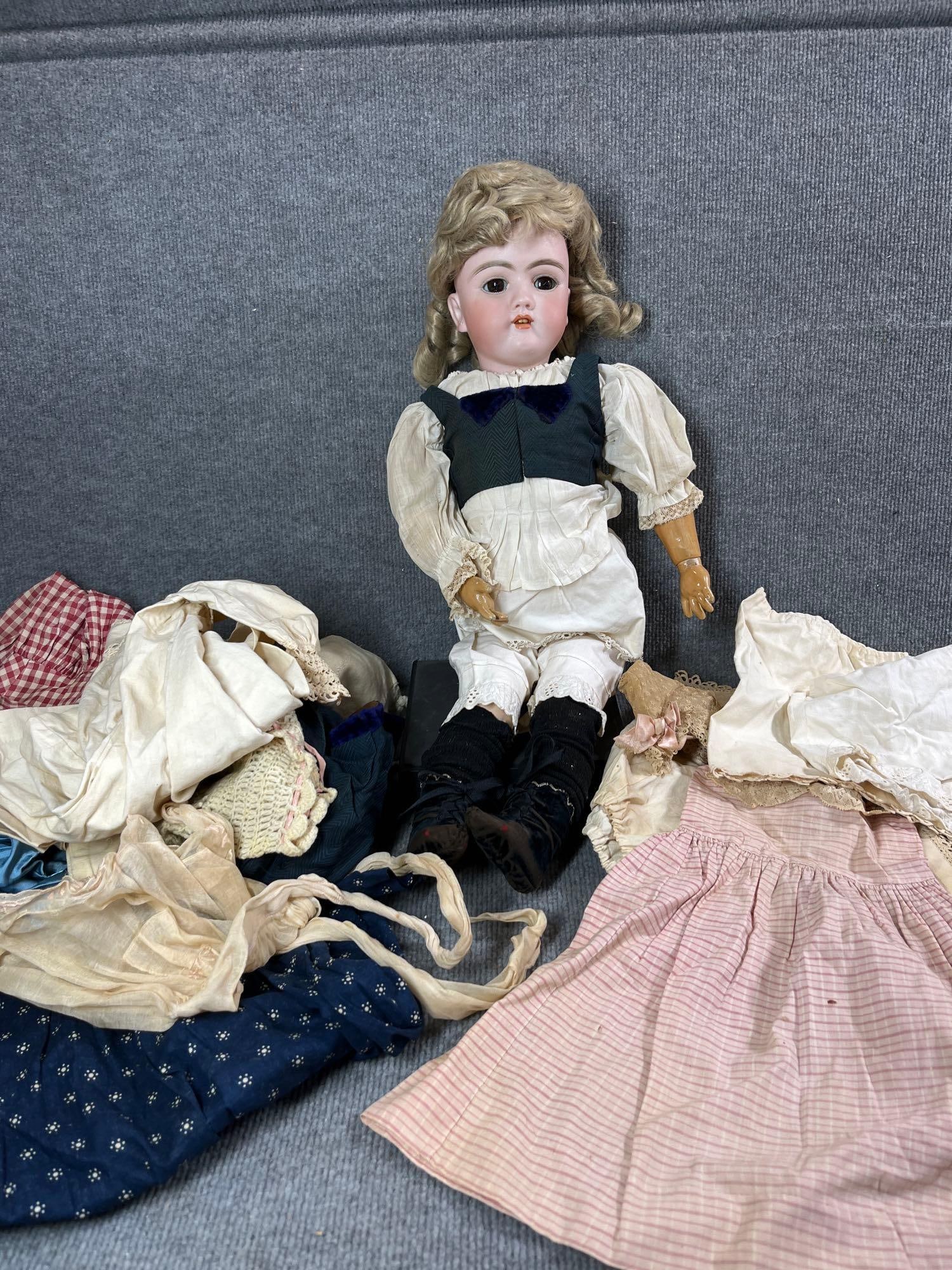 Antique Steiner Doll and Clothing (1 of 7)