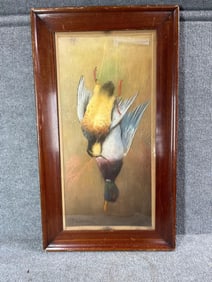 Original Chalk Game Birds Drawing