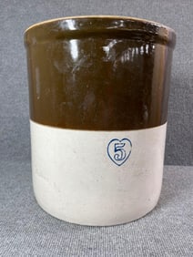 5 Gallon Heart Crock