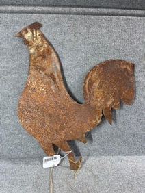 Tin Farmhouse Rooster Cut Out