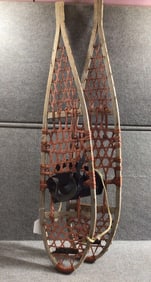 Leather & Wood Snowshoes