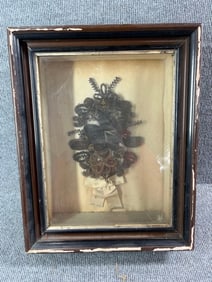 Victorian Hair Art Bouquet