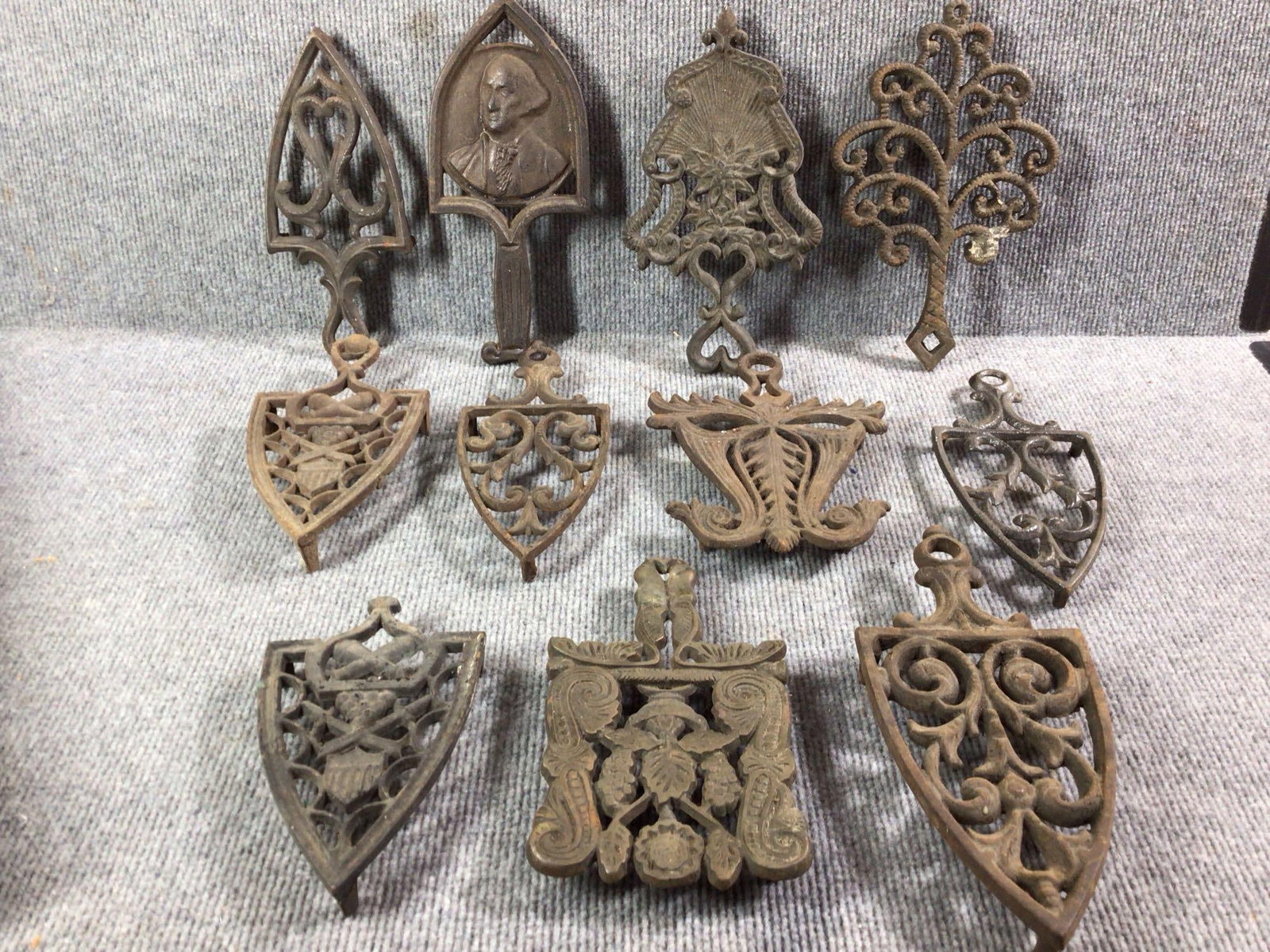 Cast Iron Trivets (1 of 5)